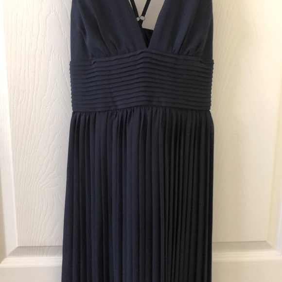 Lulus Navy Maxi Dress - Picture 3 of 6